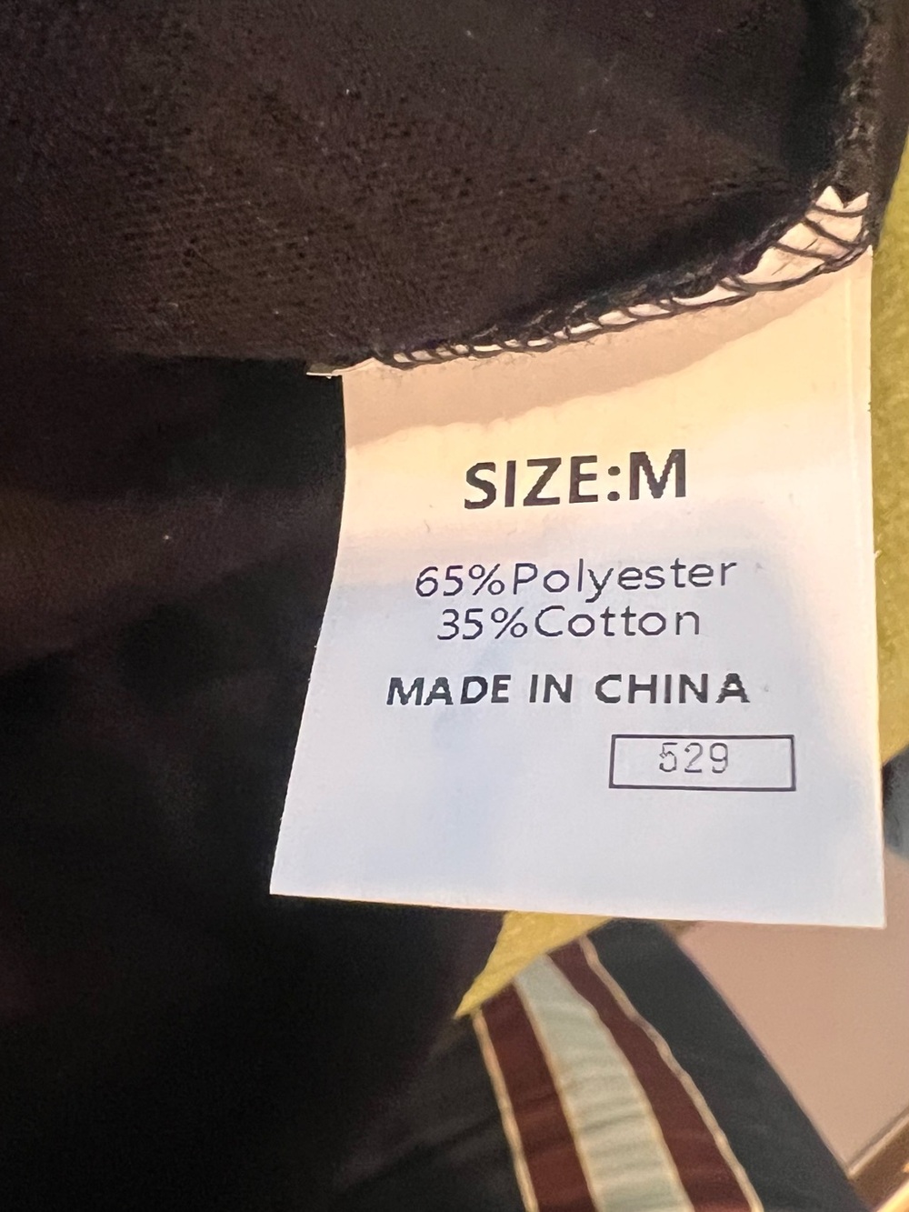 Women’s black blouse- Brand Unknown, Size M